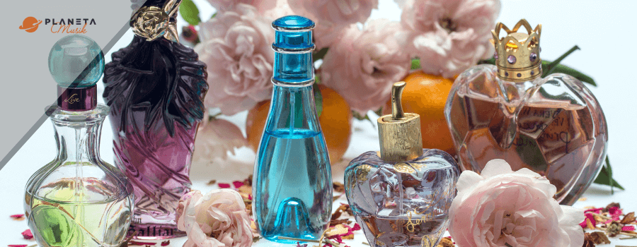 música y perfumes